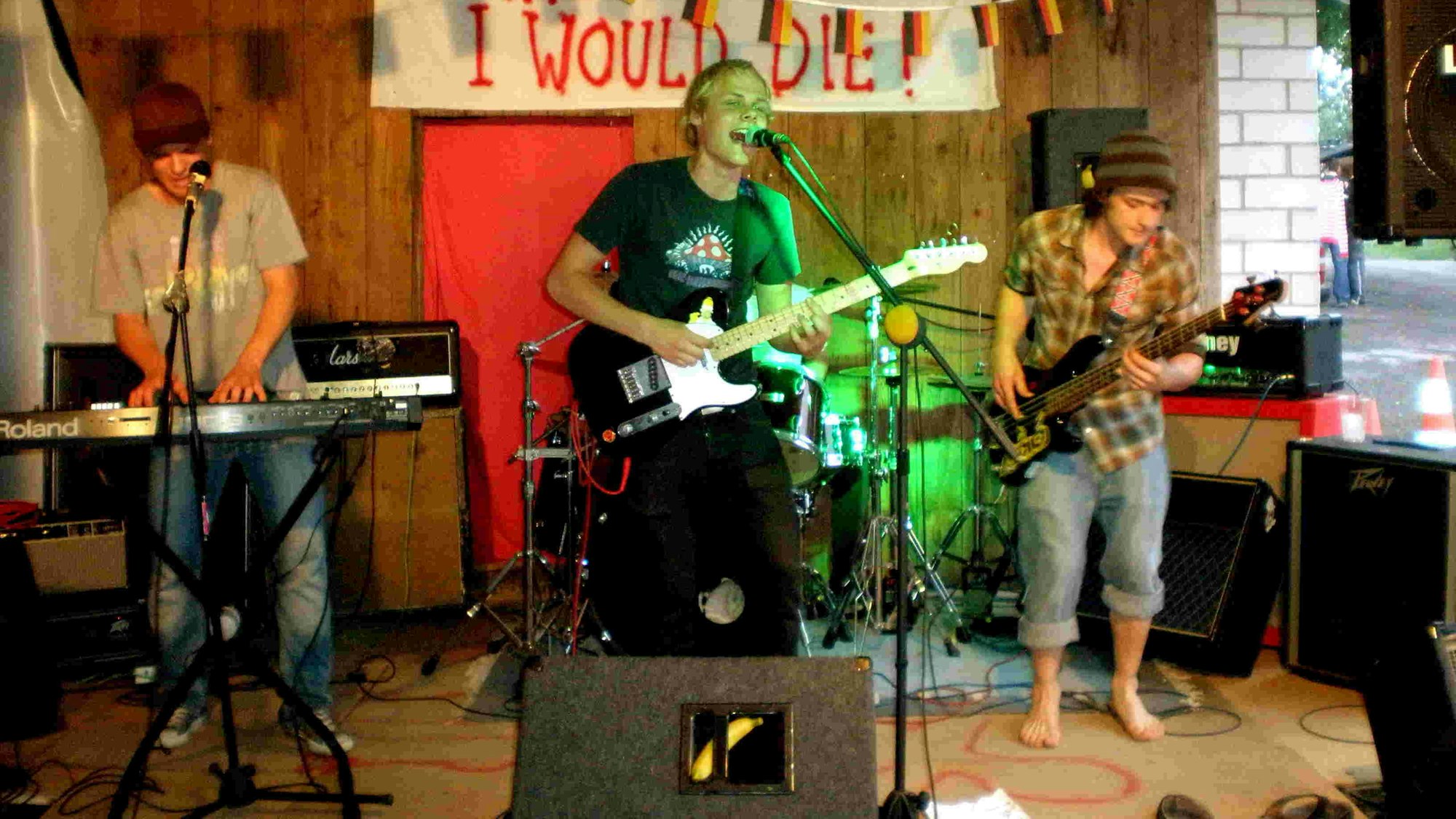 Dominik Schönenborn, Oliver Niesen und Kevin Wittwer als Cat Ballou.