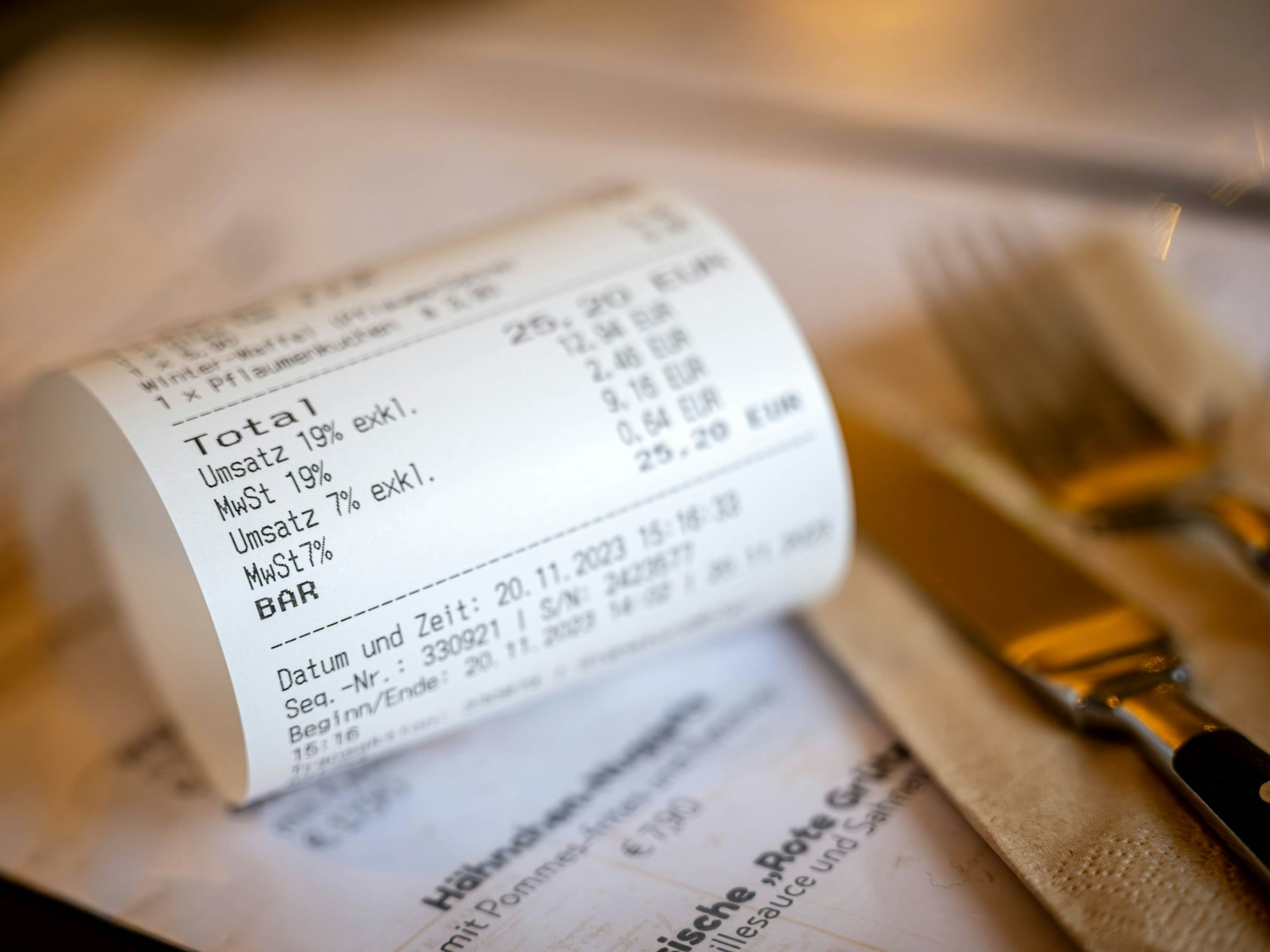 Trend in der Gastronomie: Eine Neuerung wird eher abgelehnt.