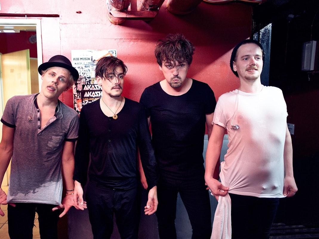 Oliver Niesen, Kevin Wittwer, Dominik Schönenborn und Michael Kraus (v.l.) von Cat Ballou.