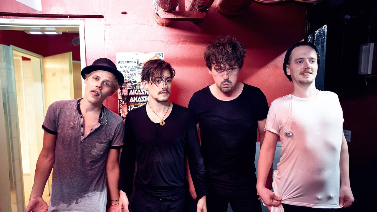 Oliver Niesen, Kevin Wittwer, Dominik Schönenborn und Michael Kraus (v.l.) von Cat Ballou.