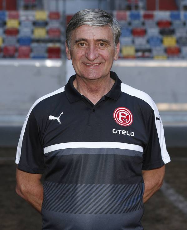 Fortuna Düsseldorfs Mannschaftsbetreuer Aleksandar Spengler im Porträt.