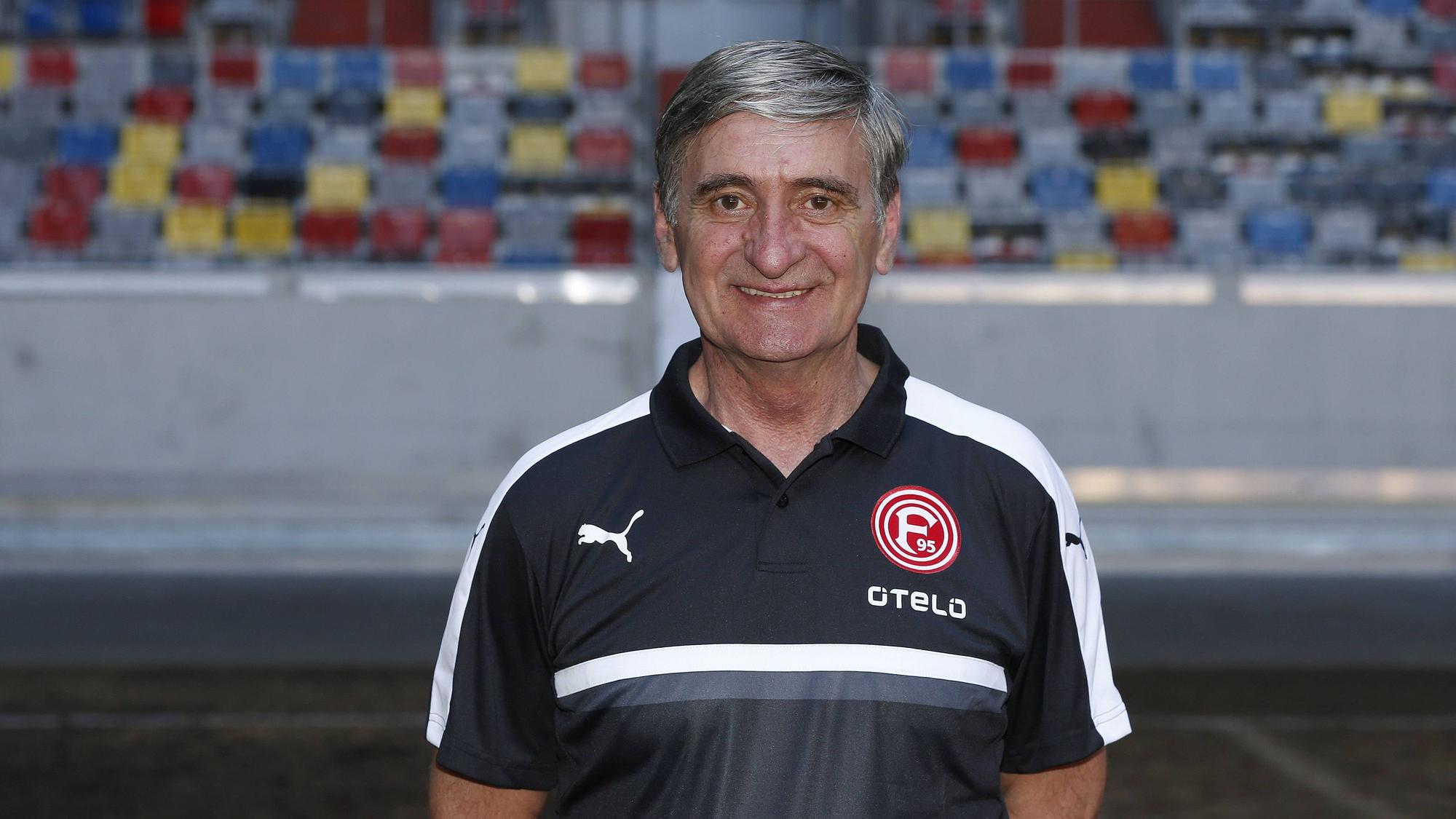 Fortuna Düsseldorfs Mannschaftsbetreuer Aleksandar Spengler im Porträt.