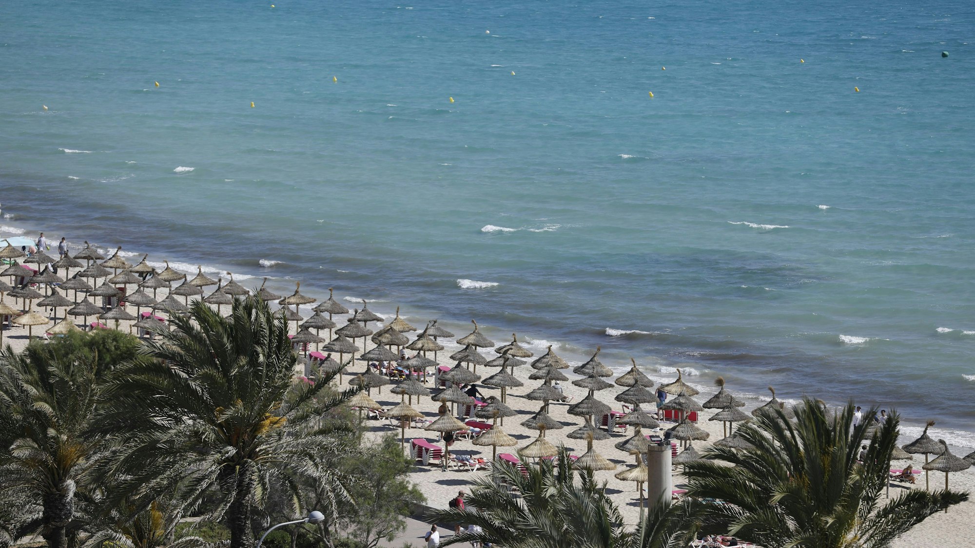 Blick aufs Meer auf Mallorca.