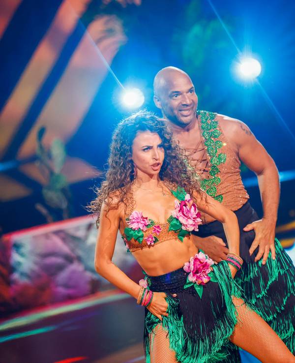 Detlef D! Soost, Coach, und Ekaterina Leonova, Profitänzerin, tanzen in der RTL-Tanzshow „Let's Dance“ auf dem Parkett im Coloneum.