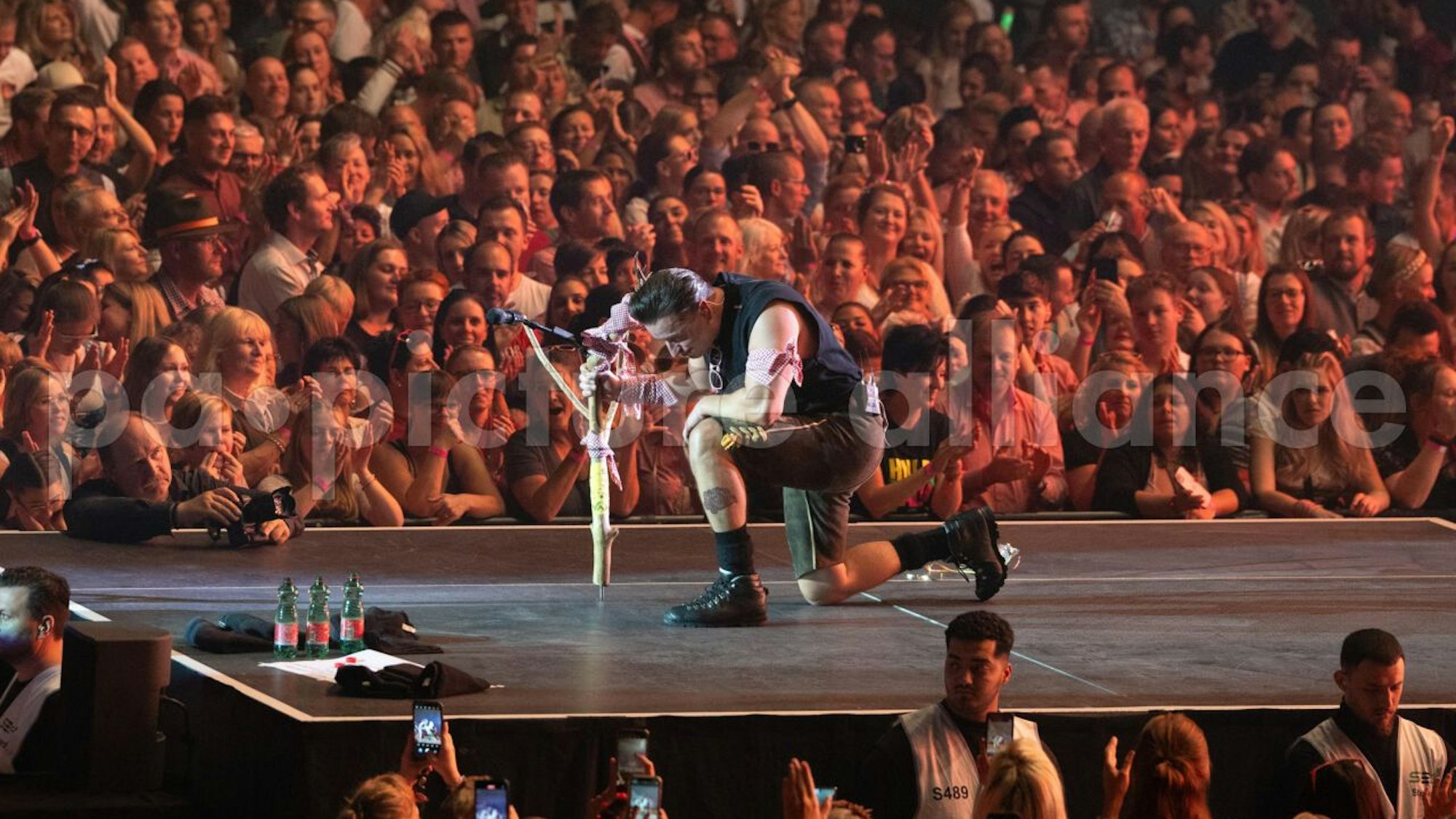 Bei einem Konzert von Andreas Gabalier (hier 2023 in Wien) kam es zu Tumulten.
