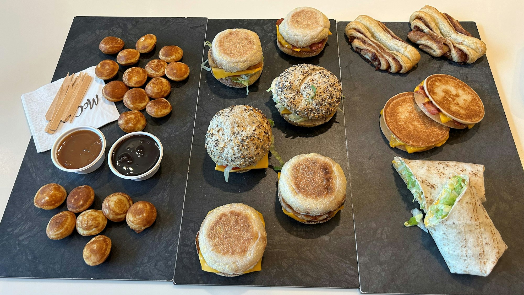 Frühstück bei McDonald's.