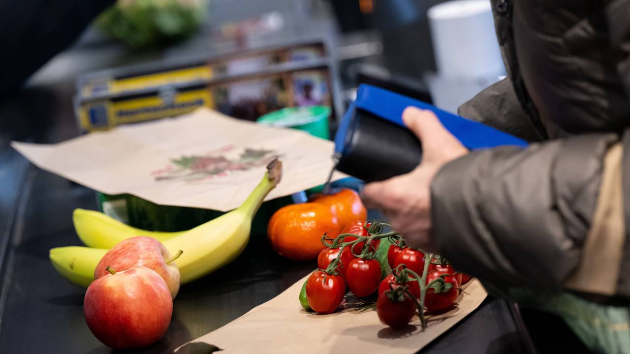 Supermarktkasse.