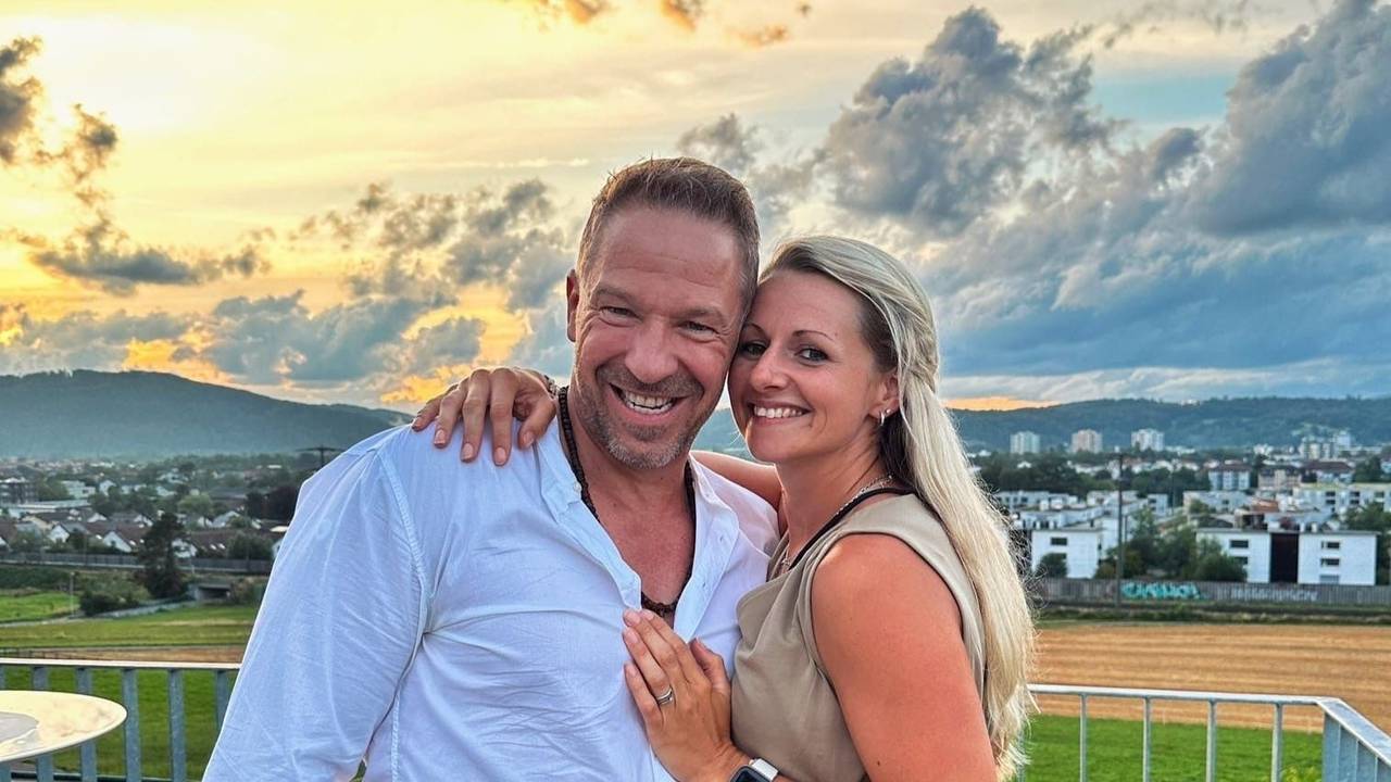 Patrick Lück von den Höhnern mit Frau Michelle.