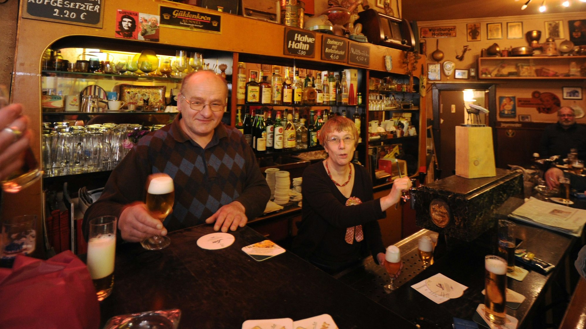 Karl und Margot Schiesberg im „Weißen Holunder“