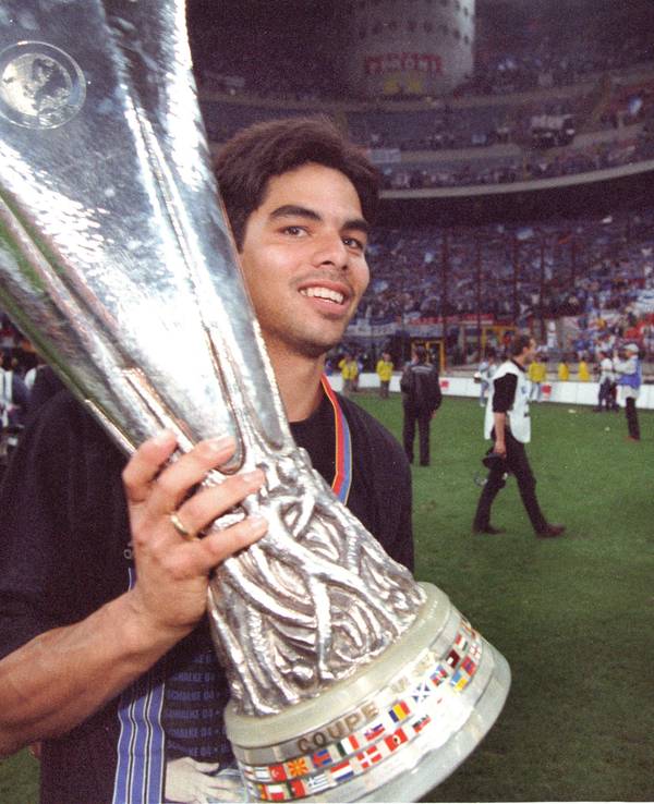 David Wagner mit dem Uefa-Cup