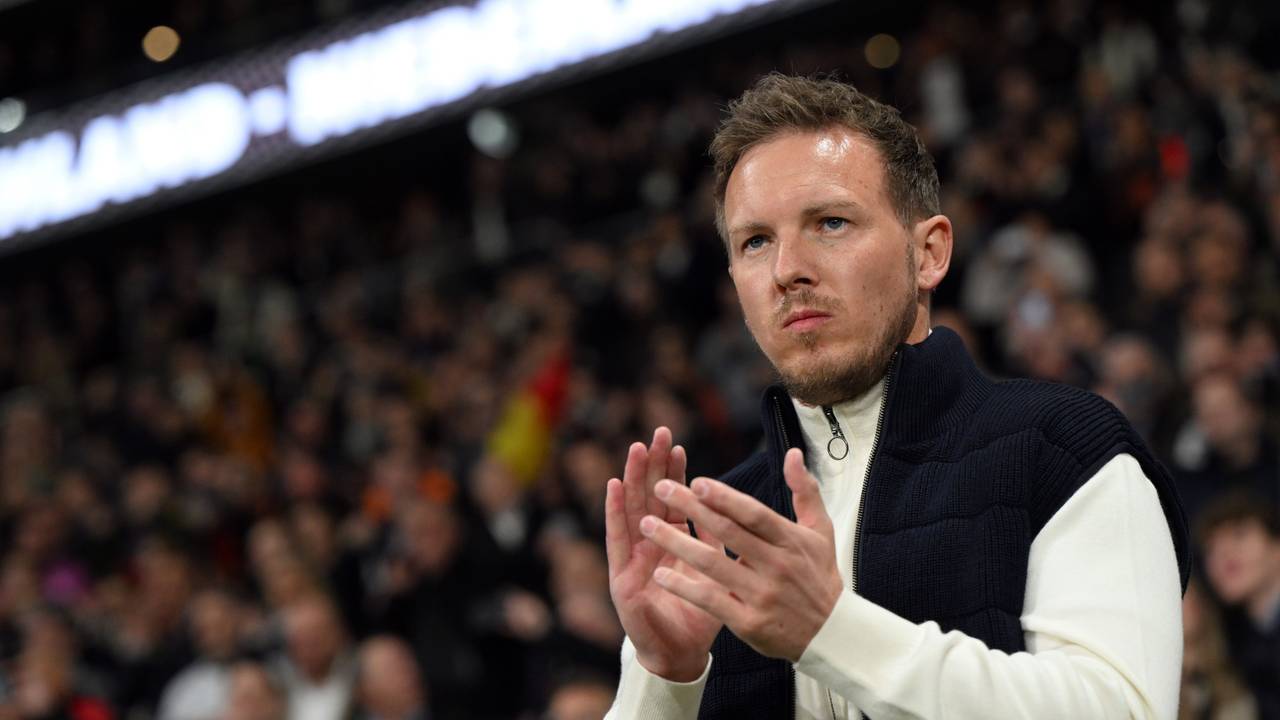 Deutschlands Bundestrainer Julian Nagelsmann vor dem Spiel.