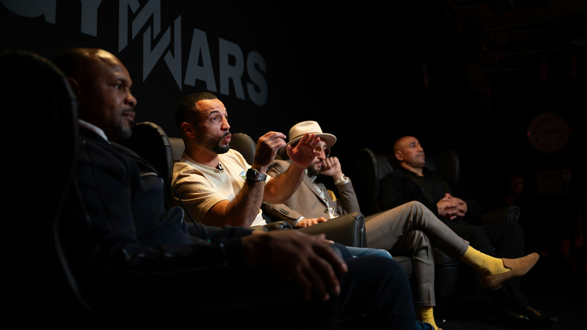 Jury bei den Kämpfen von Gym Wars.