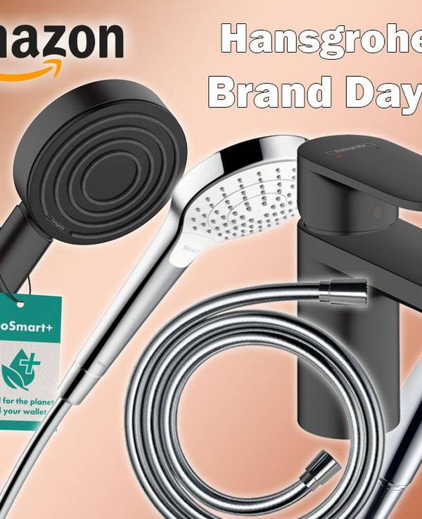 Hansgrohe wassersparende Duschköpfe, Küchen- und Bad-Armaturen, Wasserhahn und Duschschlauch