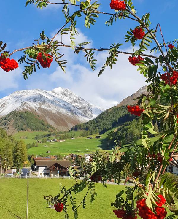 Das Schnalstal in Südtirol.