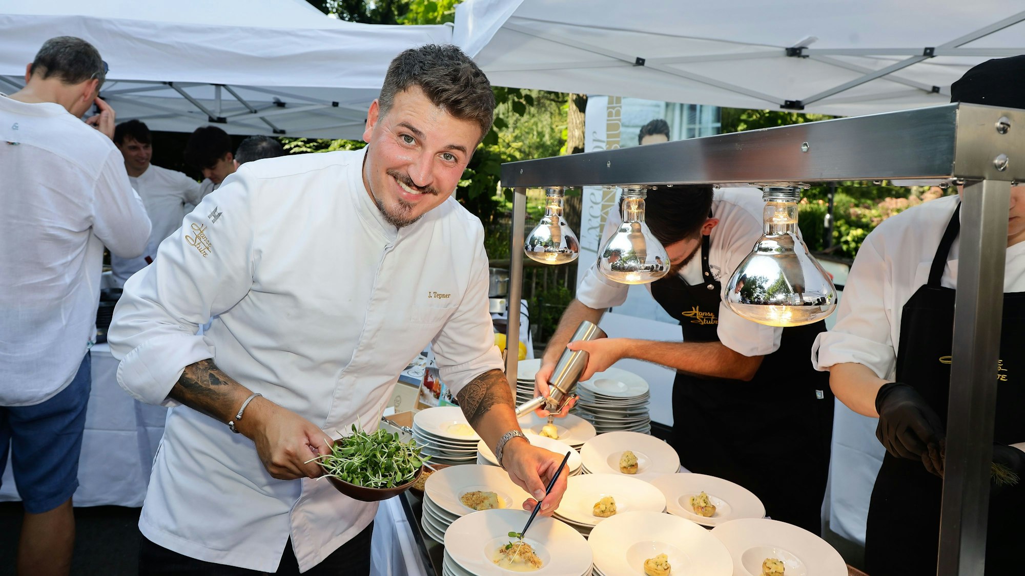 Mirko Gaul aus dem Excelsior Hotel bei den Fine Food Days.