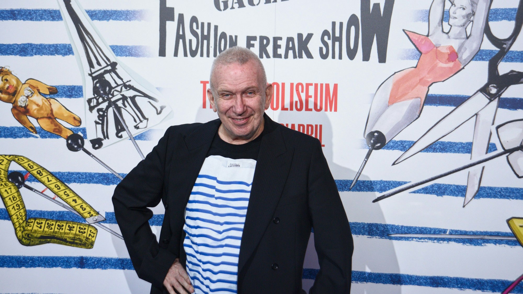 Jean Paul Gaultier stellt seine „Fashion Freak Show“ im Coliseum Theater vor.