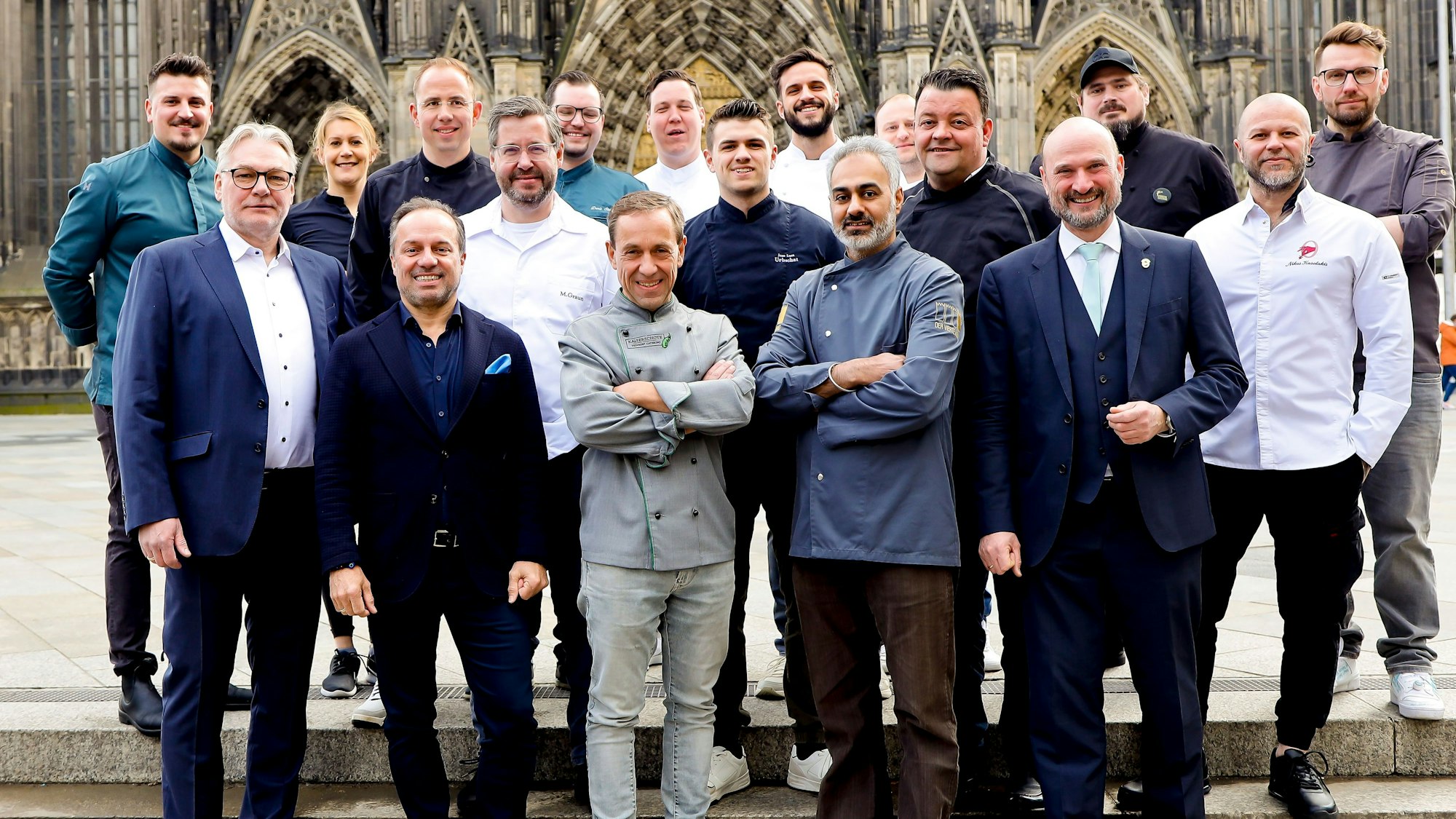 Organisatoren und Köche der Cologne Fine Food Days 2024.