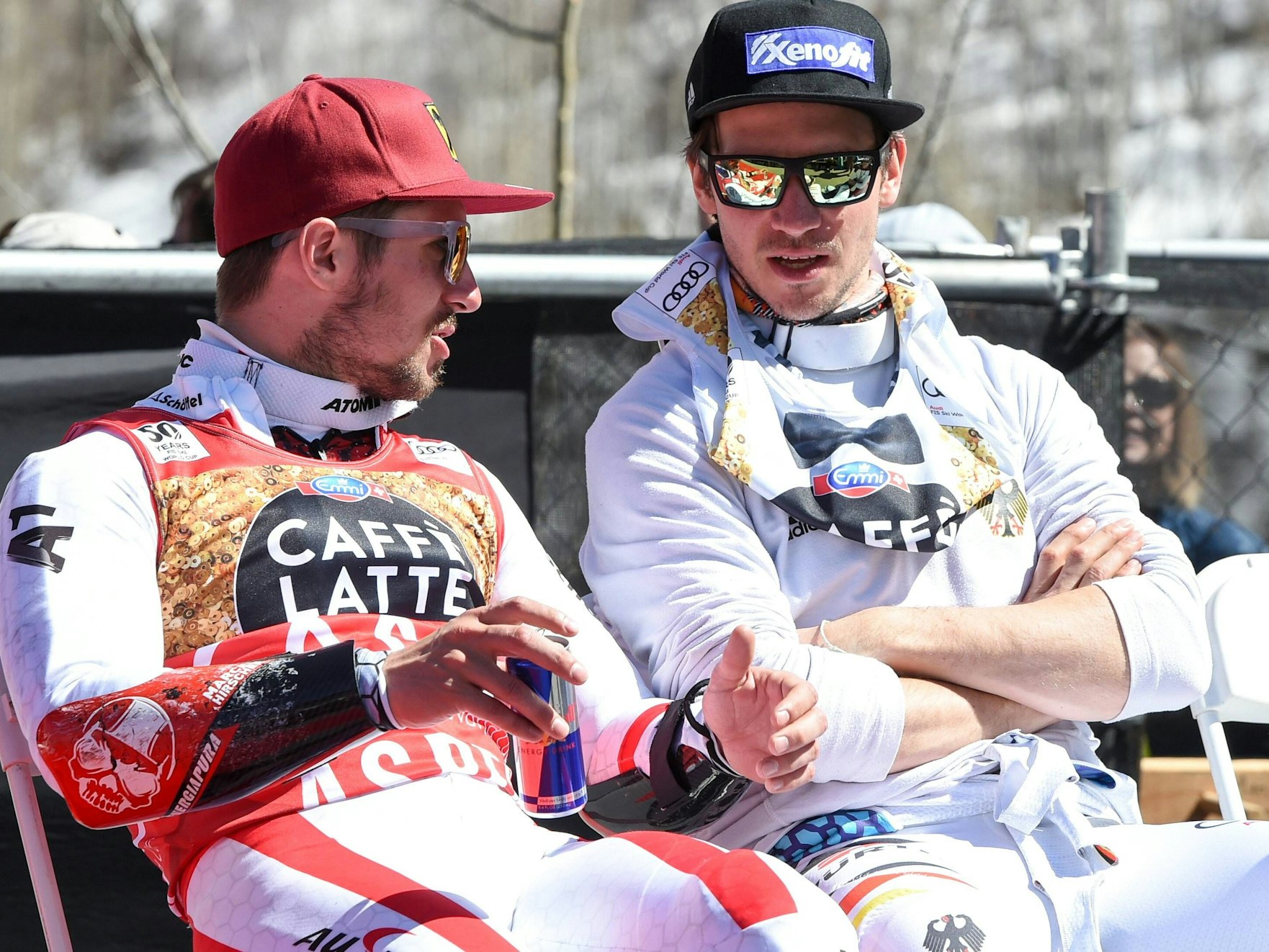 Marcel Hirscher im Gespräch mit Felix Neureuther