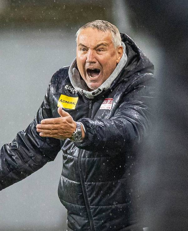 Peter Pacult coacht