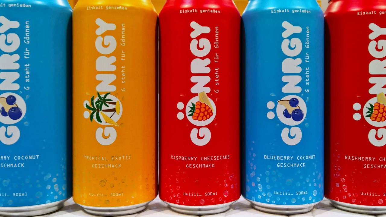 Gönrgy Energy-Drink von MontanaBlack.