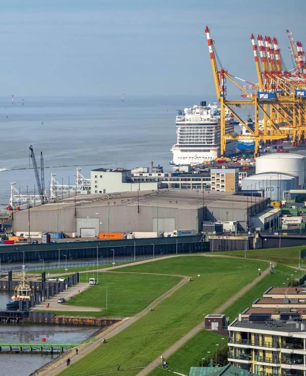 Das Bremerhavener Kreuzfahrt-Terminal an der Columbuskaje, hier im September 2023 (Symbolbild).