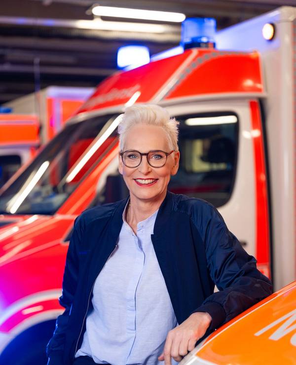 Bärbel Schäfer moderiert "Notruf"
