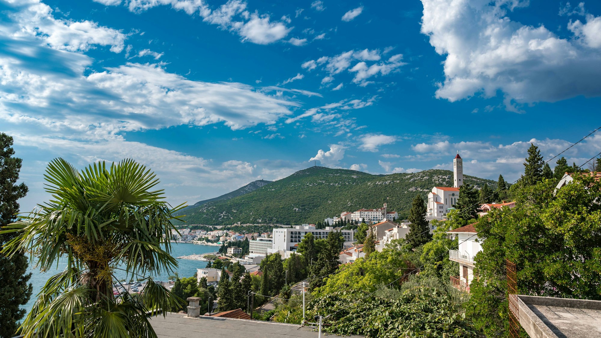 Blick auf die Bucht von Neum.