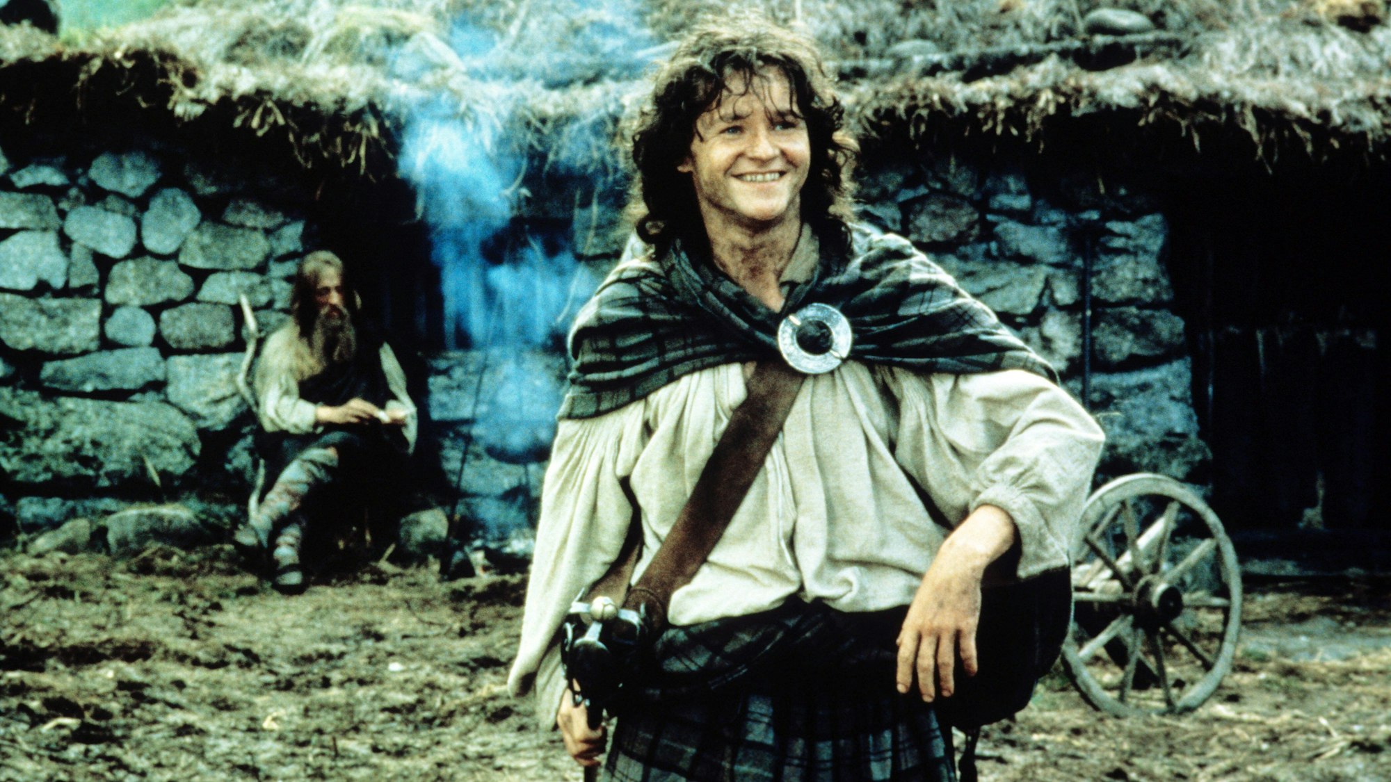 Brian McCardie als Marcus MacRannoch in einer Szene der Serie „Outlander“.