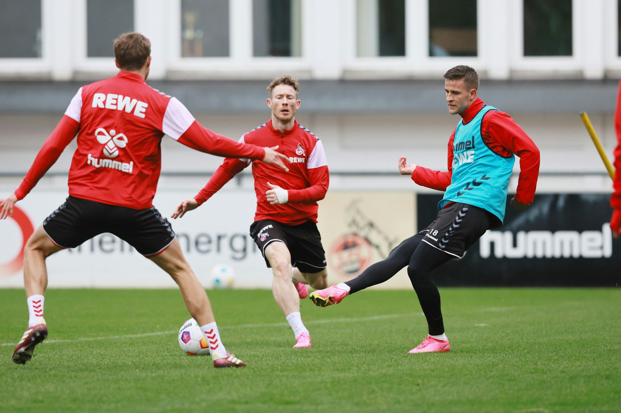 1. FC Köln, Training mit Rasmus Carstensen
