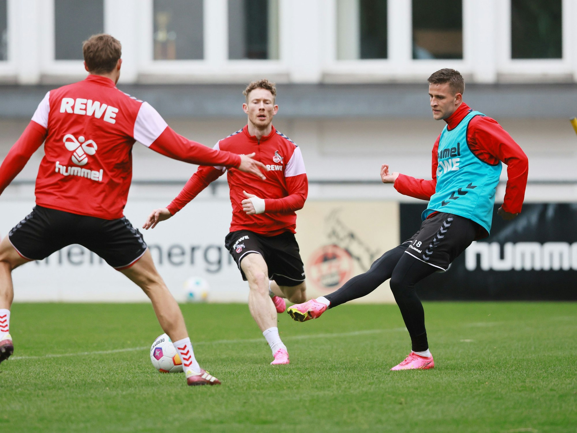 1. FC Köln, Training mit Rasmus Carstensen