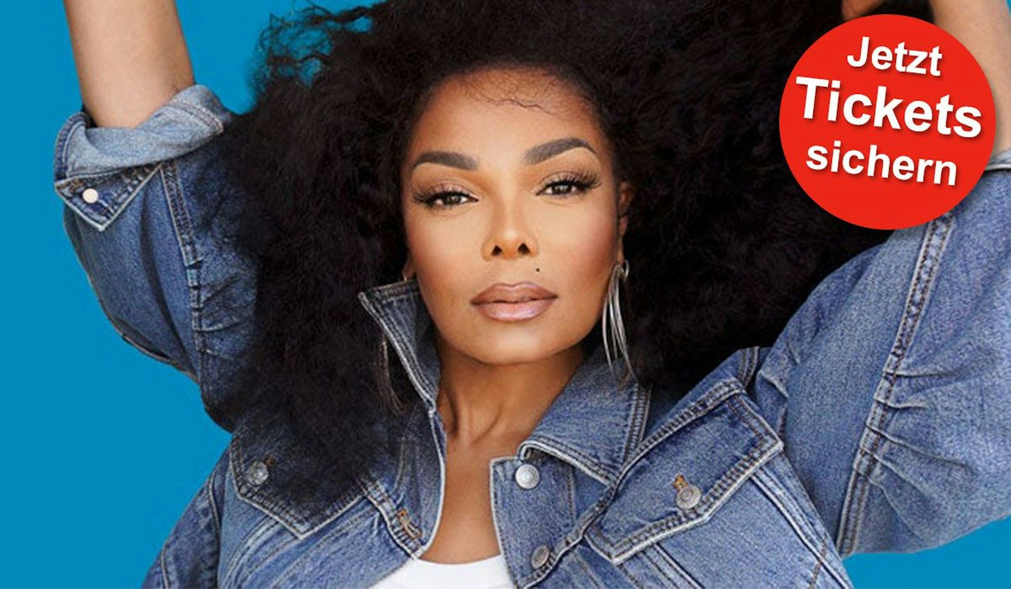 Janet Jackson Porträtbild zur "The Together Again Tour"
