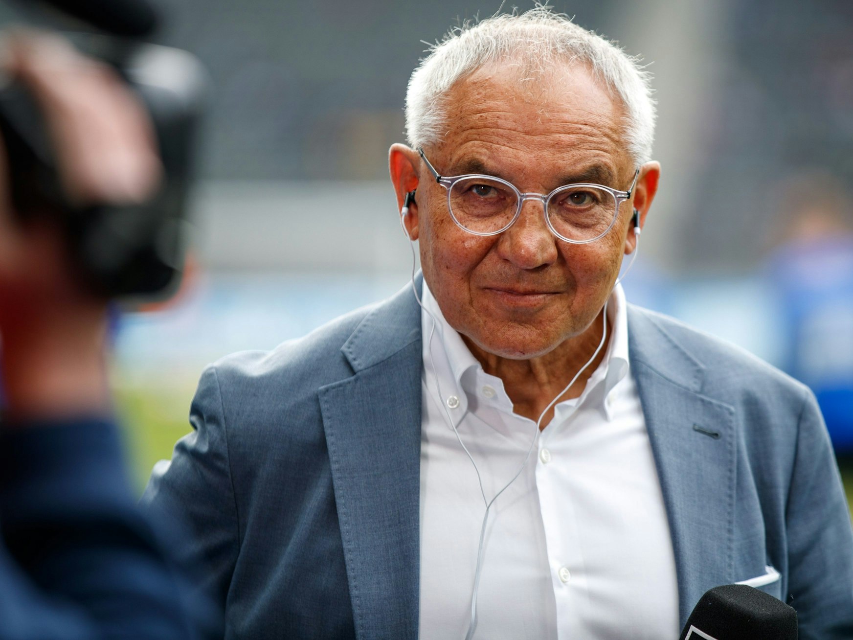 Der ehemalige Fußballprofi und Trainer Felix Magath in einem Interview.
