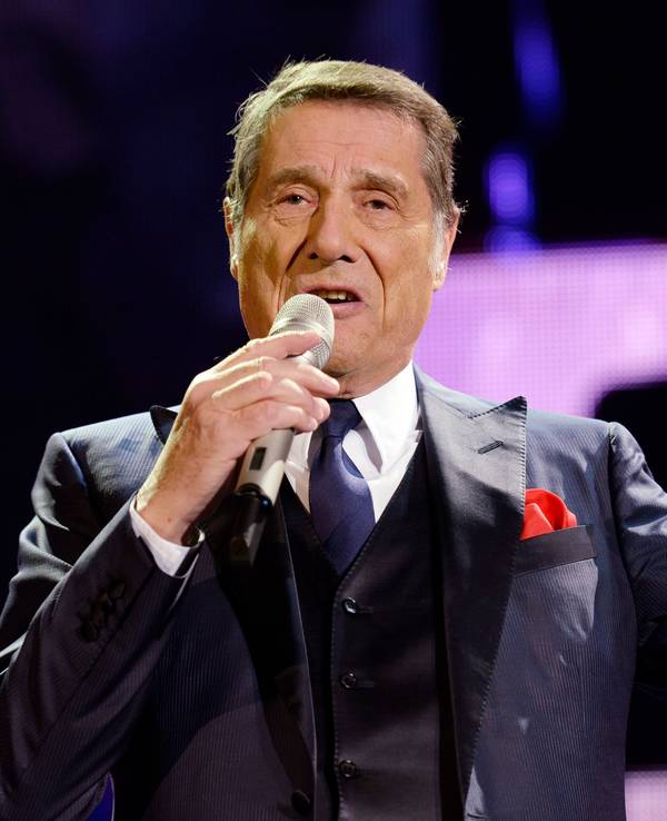 Udo Jürgens bei einem Konzert im Dezember 2014.