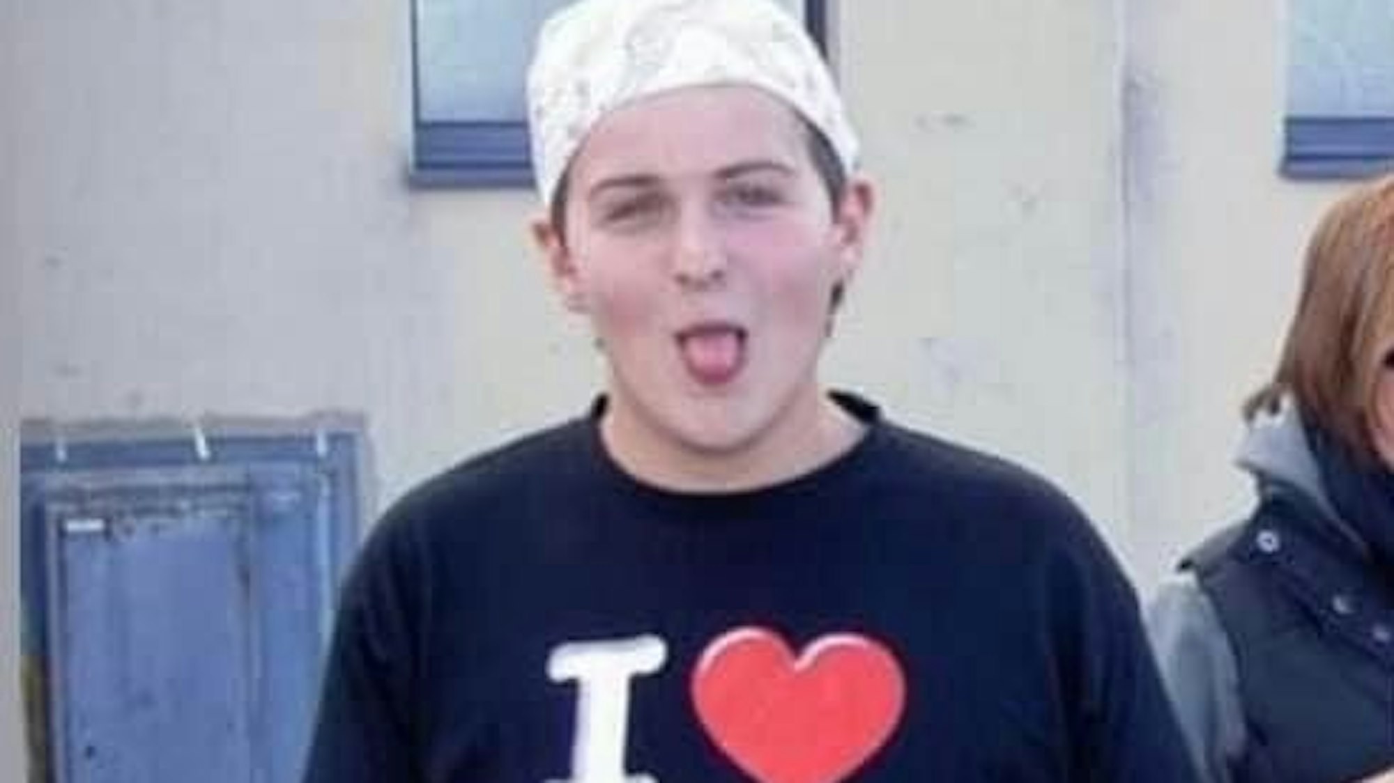 Daniel mit 15 Jahren. Heute ist Daniel eine Frau und heißt Daniela.