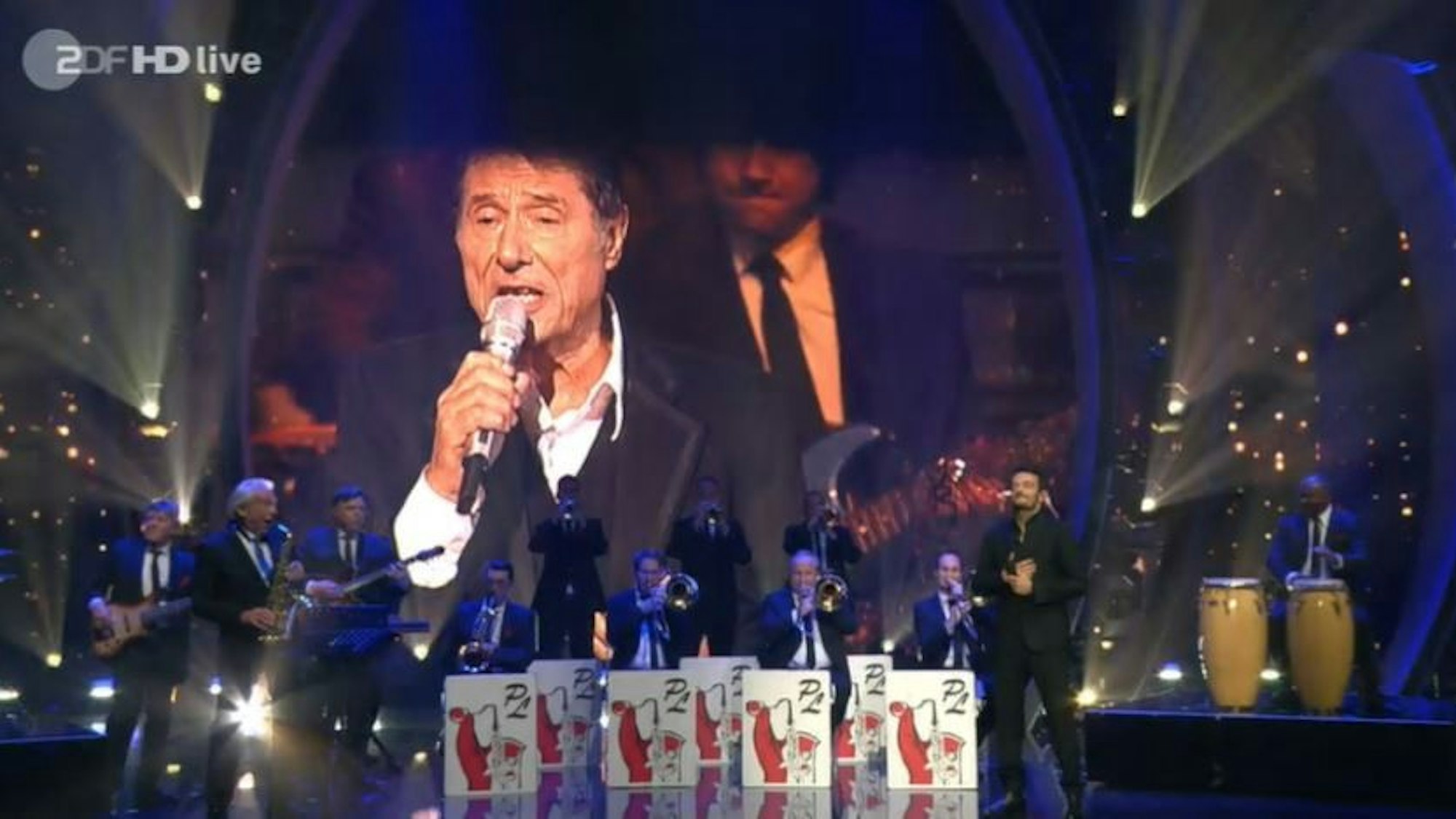 In der Giovanni-Zarrella-Show am 4. Mai 2024 sang der Gastgeber dank modernen Technik ein Duett mit der verstorbenen Musik-Legende Udo Jürgens.