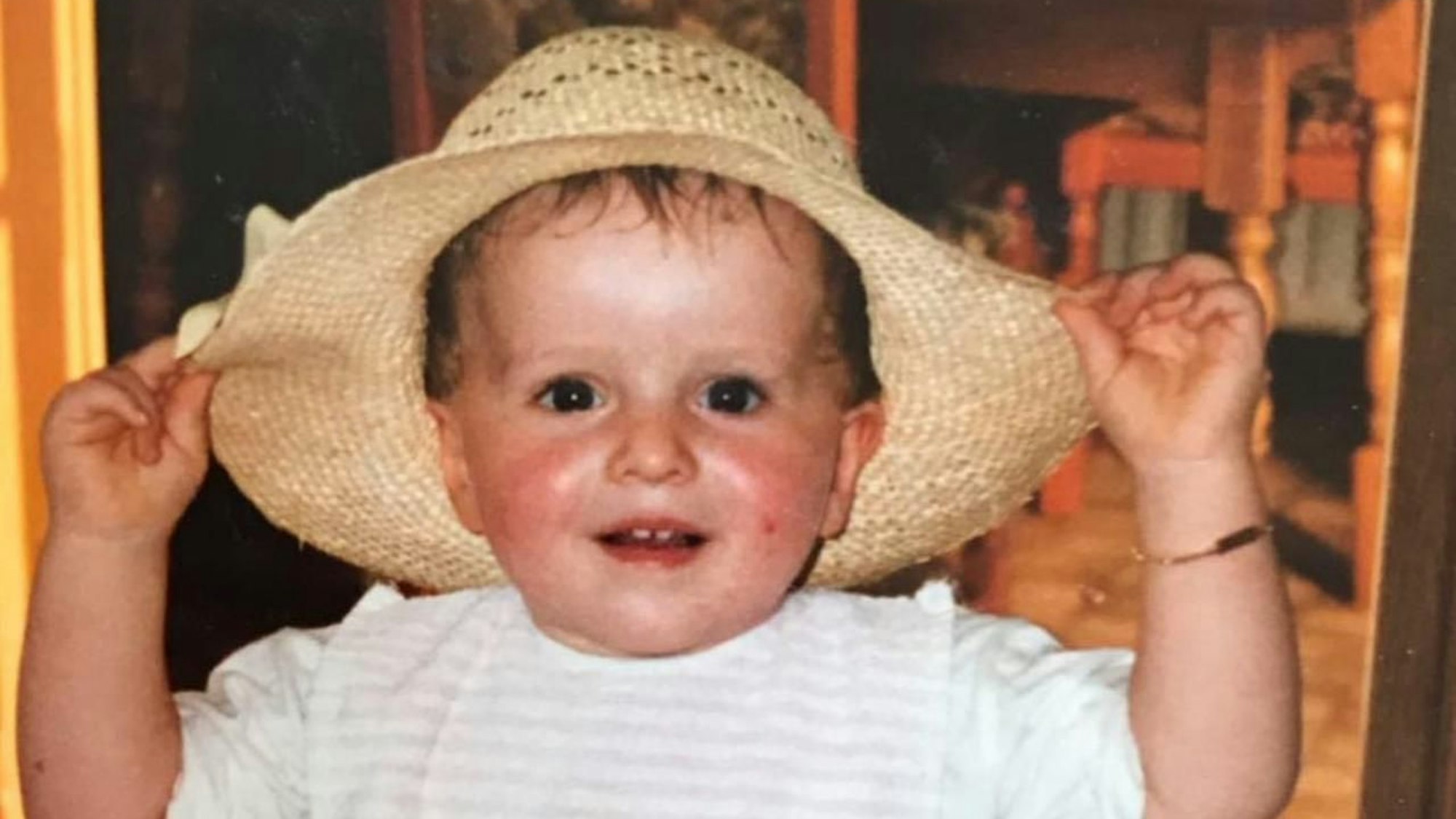 Der kleine Daniel mit neun Monaten.