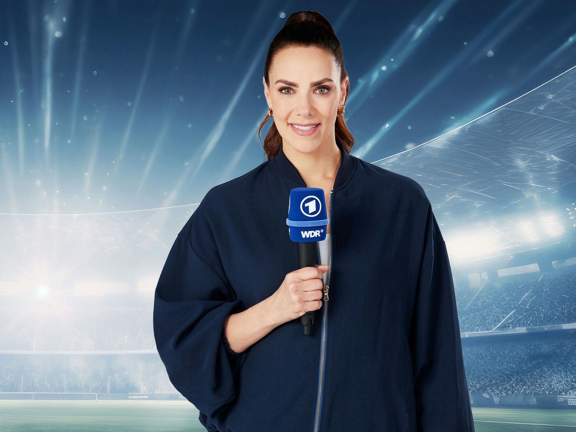 Moderatorin Esther Sedlaczek von der ARD.