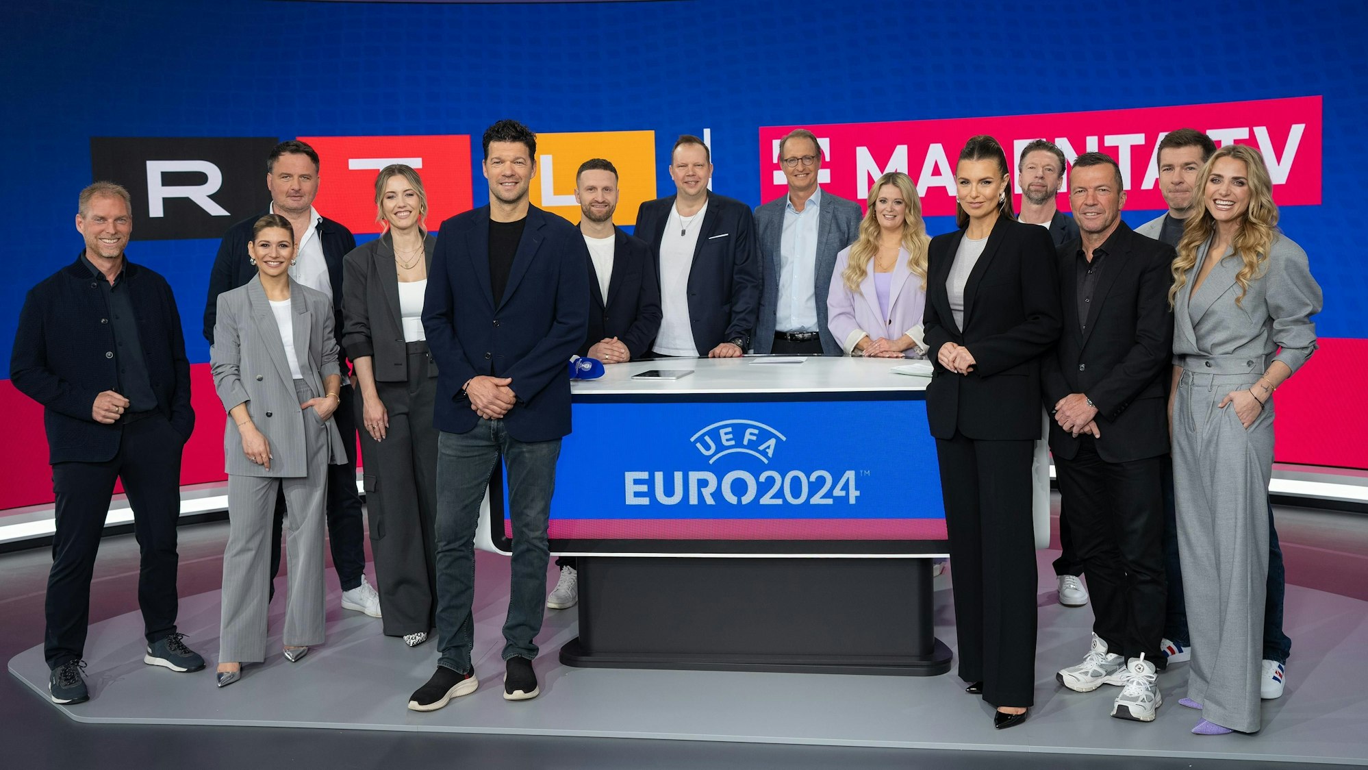 Teams von RTL und MagentaTV.