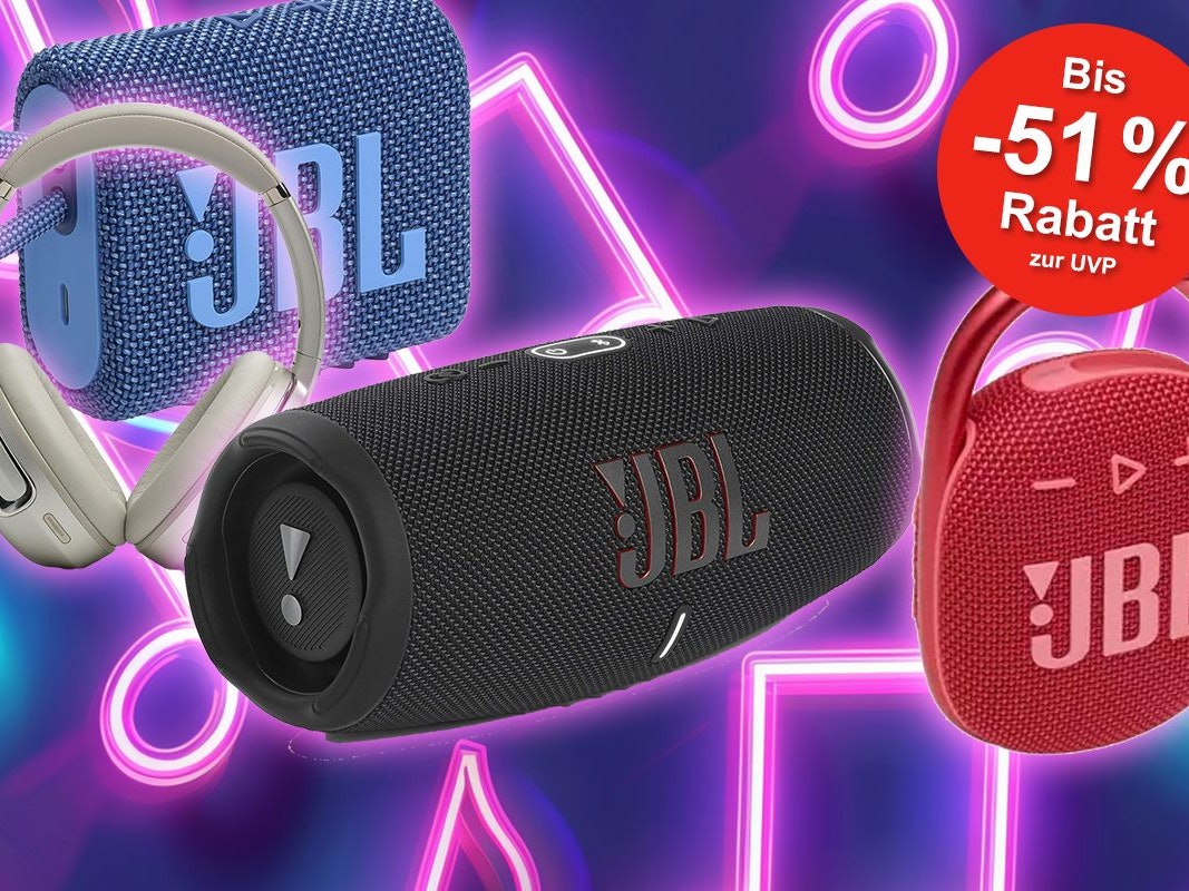 JBL Mega Sale mit bis zu 51% Rabatt bei Amazon