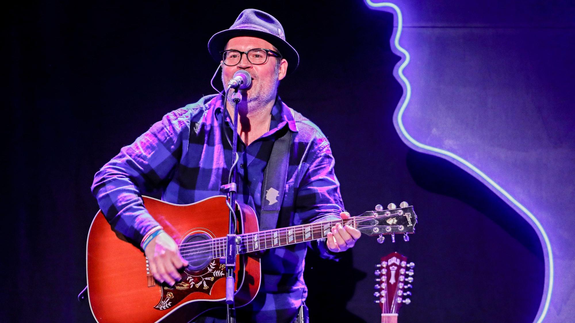 Björn Heuser beim Konzert.