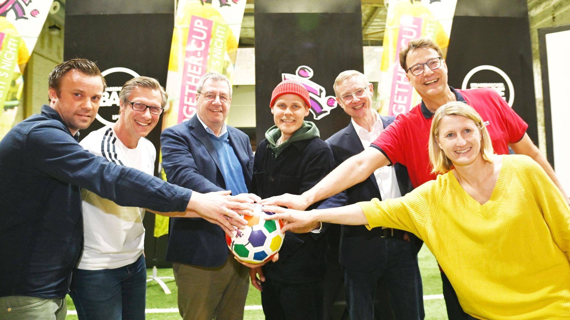 Die Pressekonferenz zum Come Together Cup 2024.