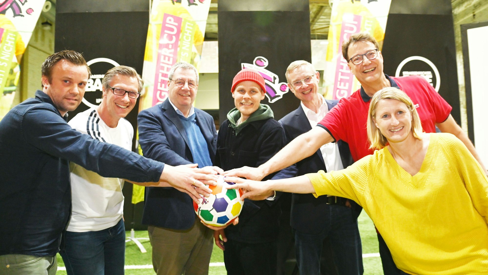 Die Pressekonferenz zum Come Together Cup 2024.