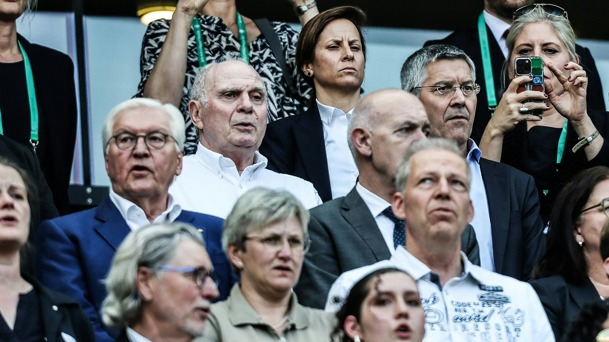 Uli Hoeneß beim Pokalfinale in Köln.