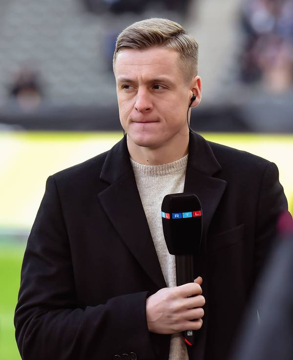 RTL-Experte Felix Kroos vor dem Spiel zwischen Hertha BSC und Fortuna Düsseldorf am 21. Januar 2024.