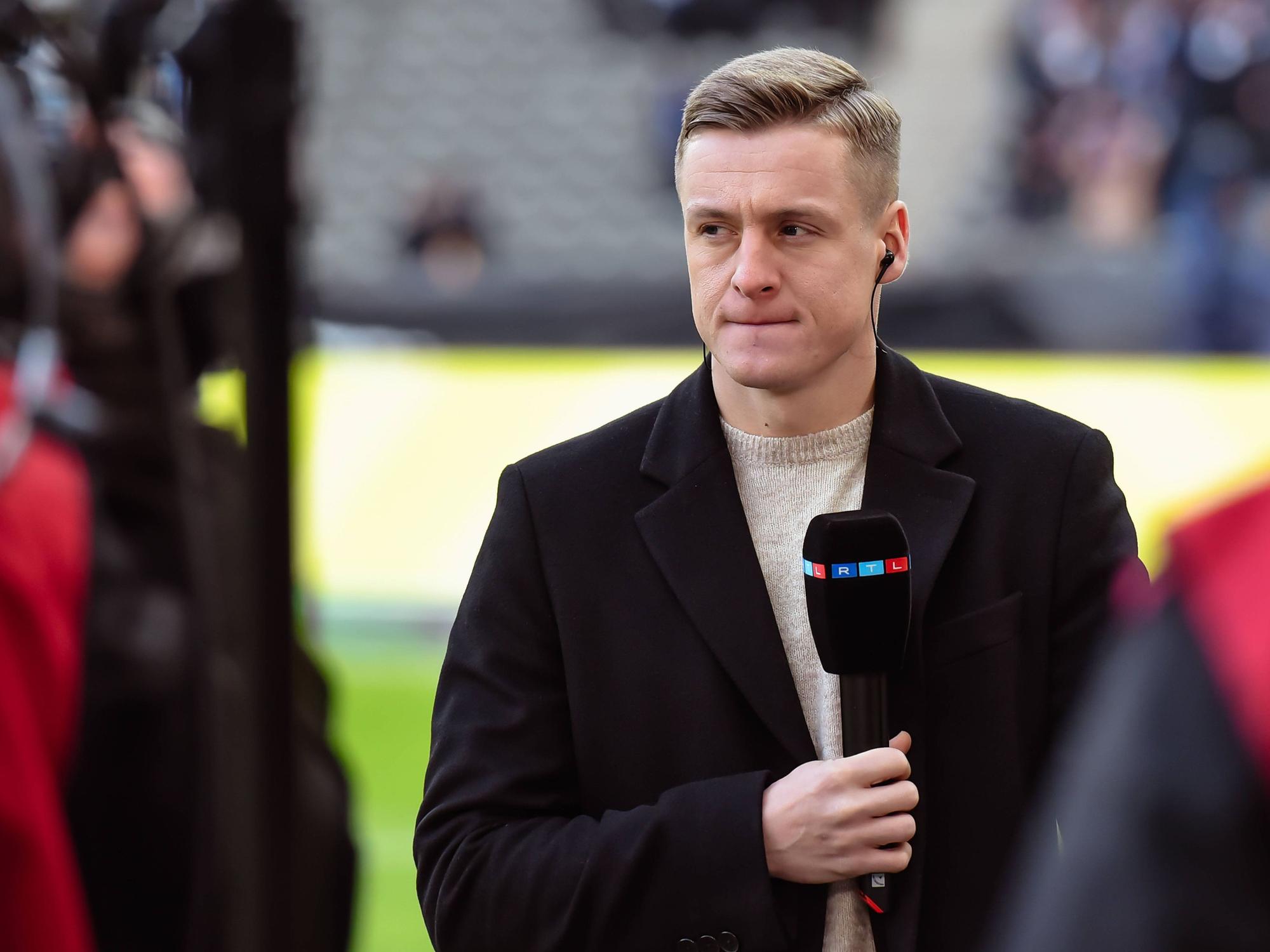 RTL-Experte Felix Kroos vor dem Spiel zwischen Hertha BSC und Fortuna Düsseldorf am 21. Januar 2024.