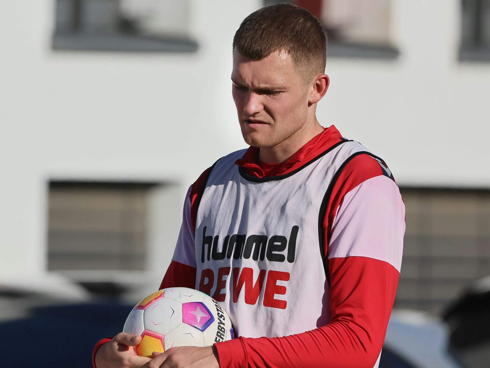 Luca Kilian im FC-Training.