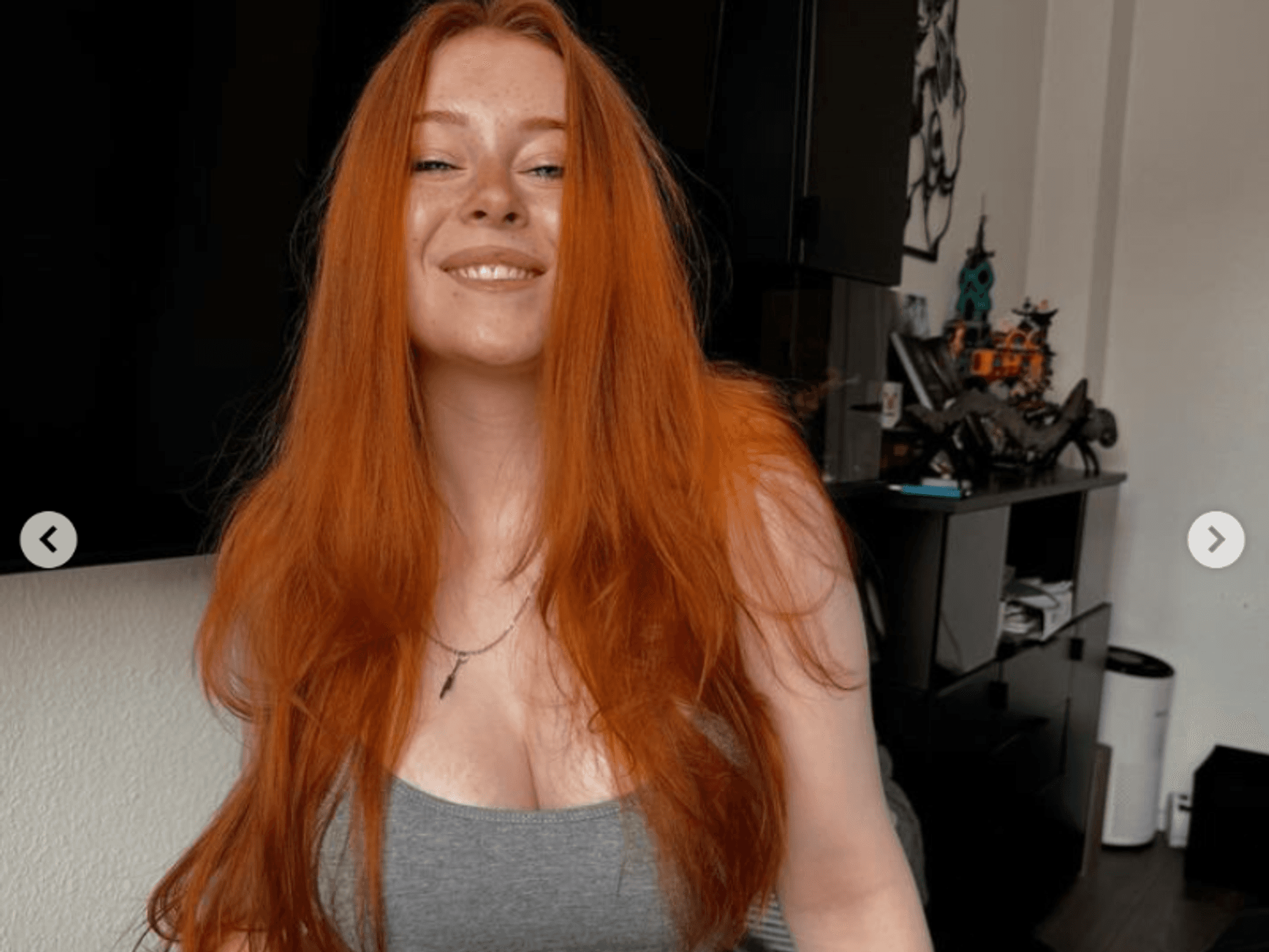 Die deutsche Streamerin Kimberly, besser unter ihrem Usernamen „kdrkitten“ bekannt, postet am 27. März ein Foto auf ihrem Instagram-Account.