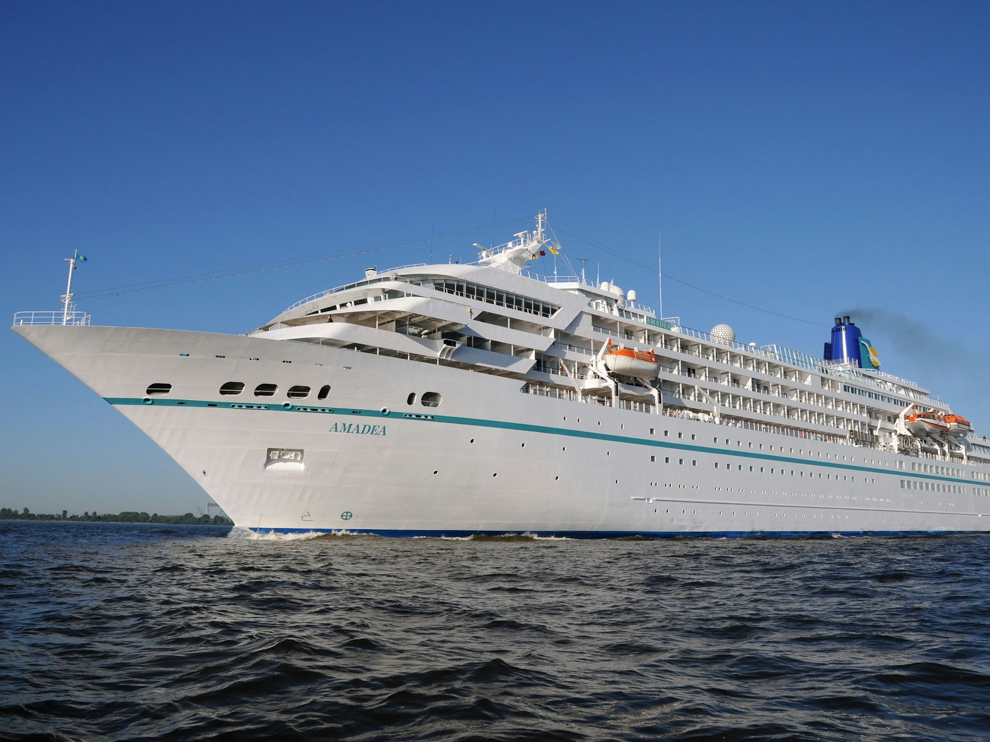 Kreuzfahrtschiff MS „Amadea“.