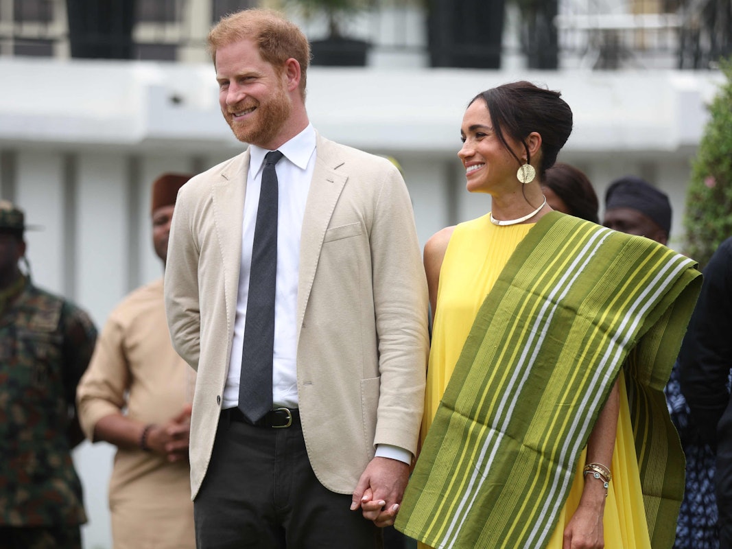 Prinz Harry und Ehefrau Meghan haben die vergangenen Tage in Nigeria verbracht.