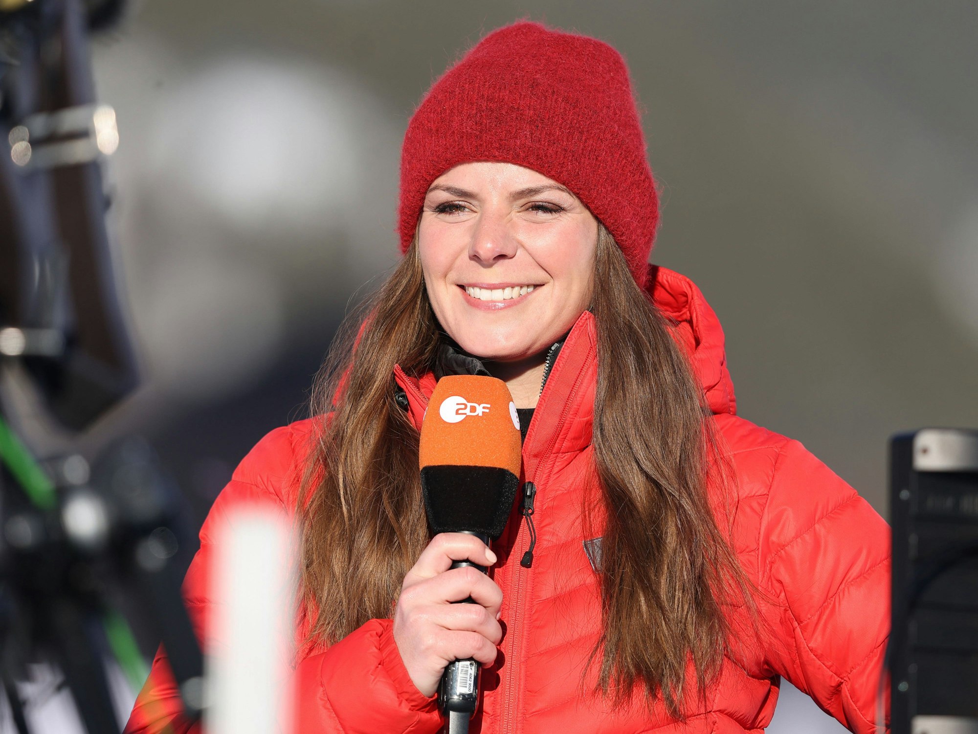 ZDF-Reporterin Amelie Stiefvatter.